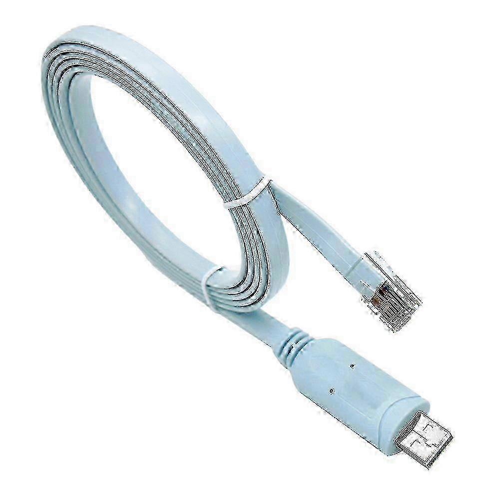 RS232 Compatible 6ft USB RJ45 Console Cable for Windows 7/8/Vista & Linux