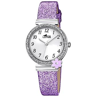 Lotus watches Quartz Analog Woman Watch with Cowhide Bracelet 18625/4