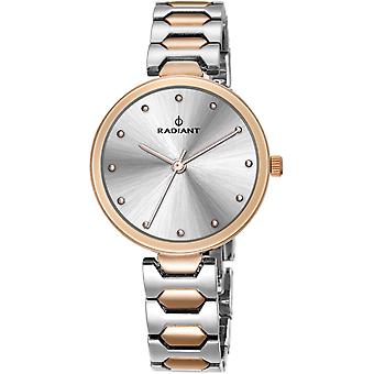 Radiant dressy Quartz Analog Woman Watch with RA443205 Gold Plated Stainless Steel Bracelet