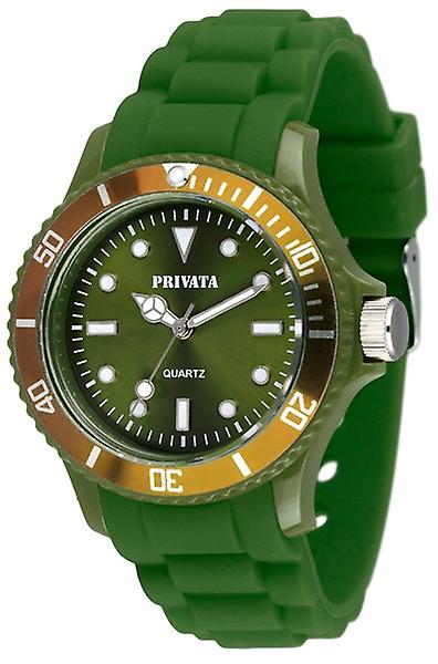 Privata Watch for Unisex Analog Quartz with Silicone Bracelet RE01PV03I