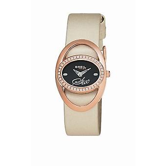 Breil tribe watches saturn Watch for Women Analog Quartz with Cowskin Bracelet TW0284