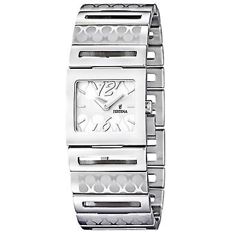 Festina Dame Quartz Analog Woman Watch with Stainless Steel Bracelet F16555/1