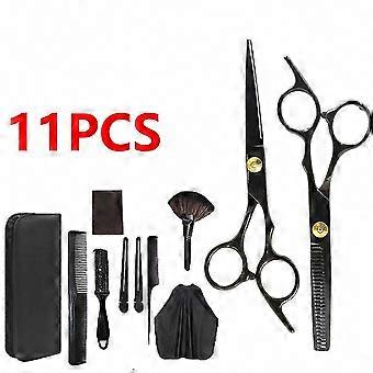 Professional Hairdresser 11-Piece Hairdresser's Scissors Set, Professional Styling Shears Kit