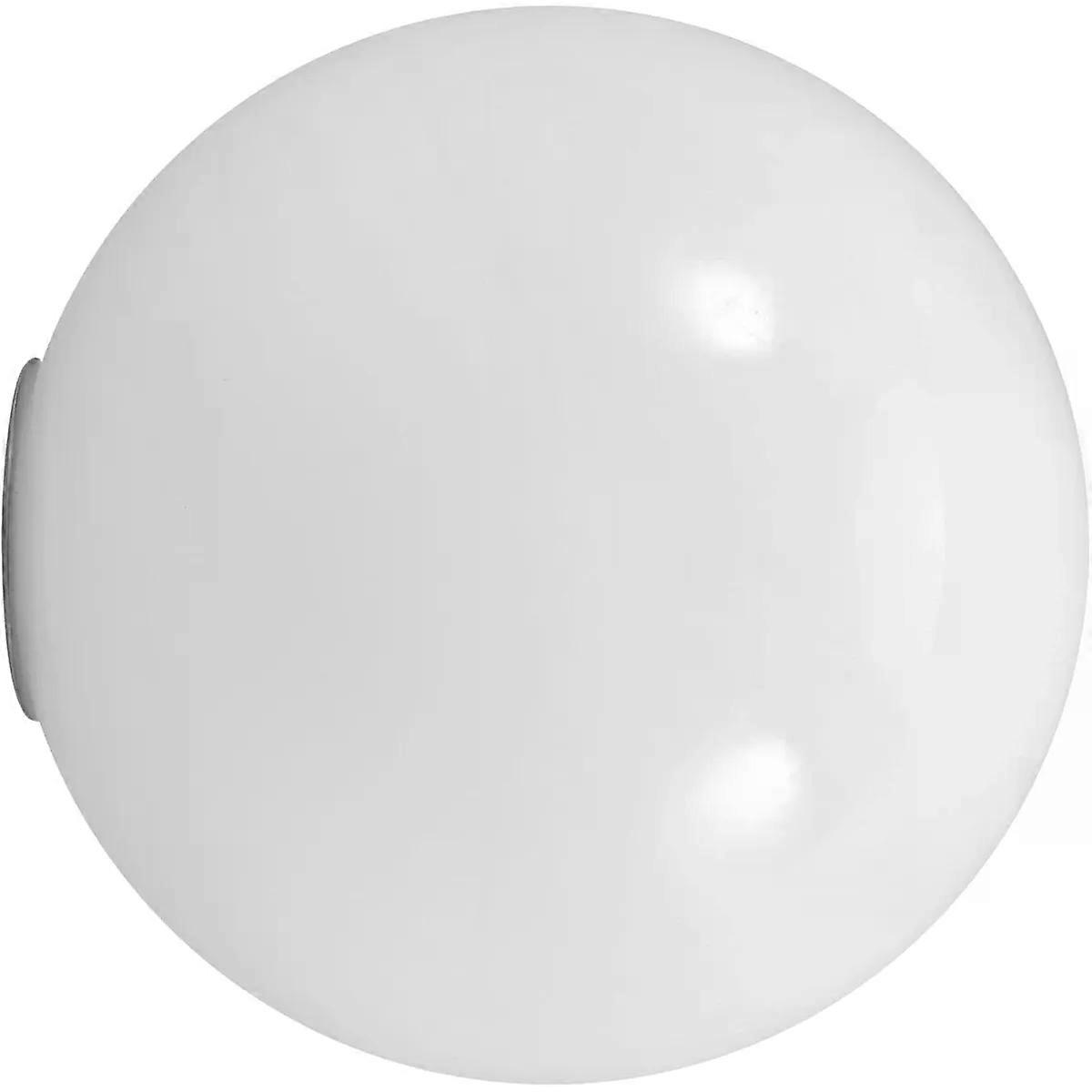 Glass Lampshade E27 White, Chic Lamp Bulb Cover
