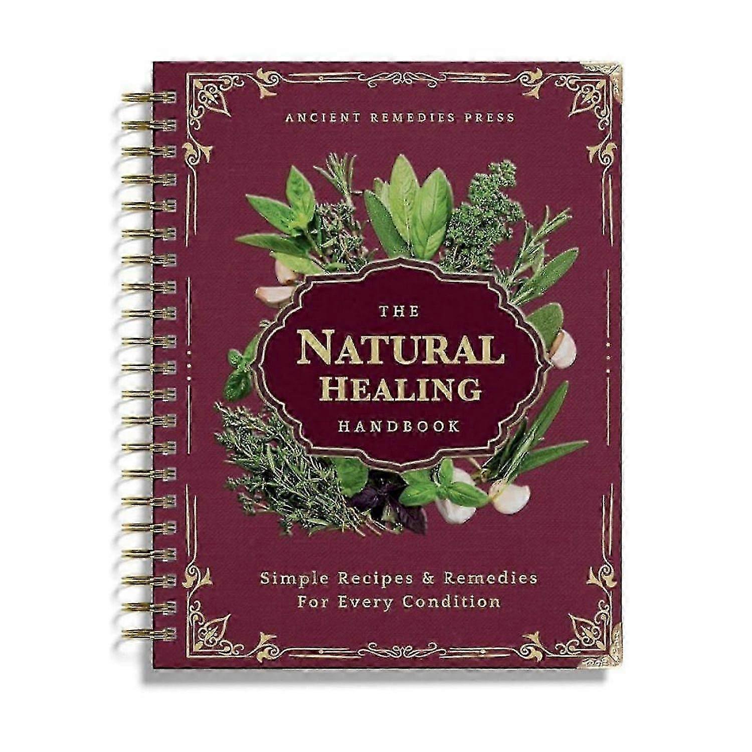 Ancient Herbal Wisdom Spiral Handbook