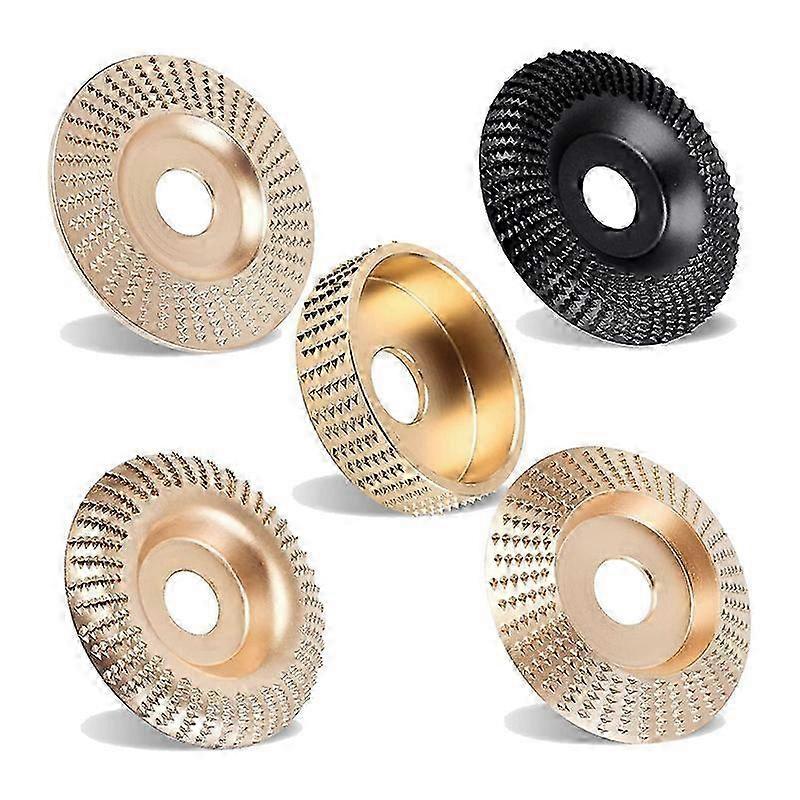 5-Piece Angle Grinder Wood Carving Kit