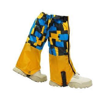 Adjustable Waterproof Hiking Leg Gaiters for Kids, Lightweight Breathable Boot Covers for Snow and Trail Running
