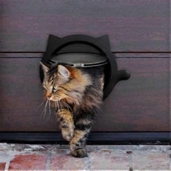 Magnetic Cat Flap with 4 Locking Modes