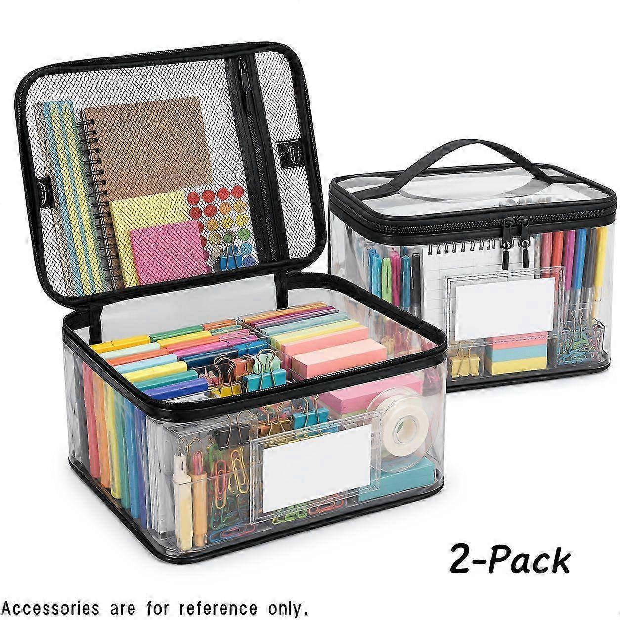 Large Clear PVC Zip Storage Bag