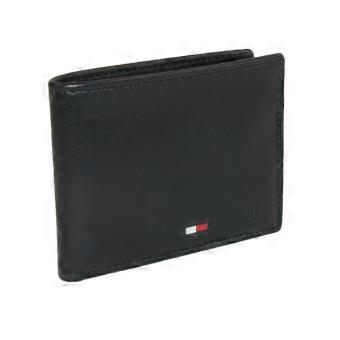 Tommy Hilfiger  Leather Stockton Passcase Bifold Wallet (Men)