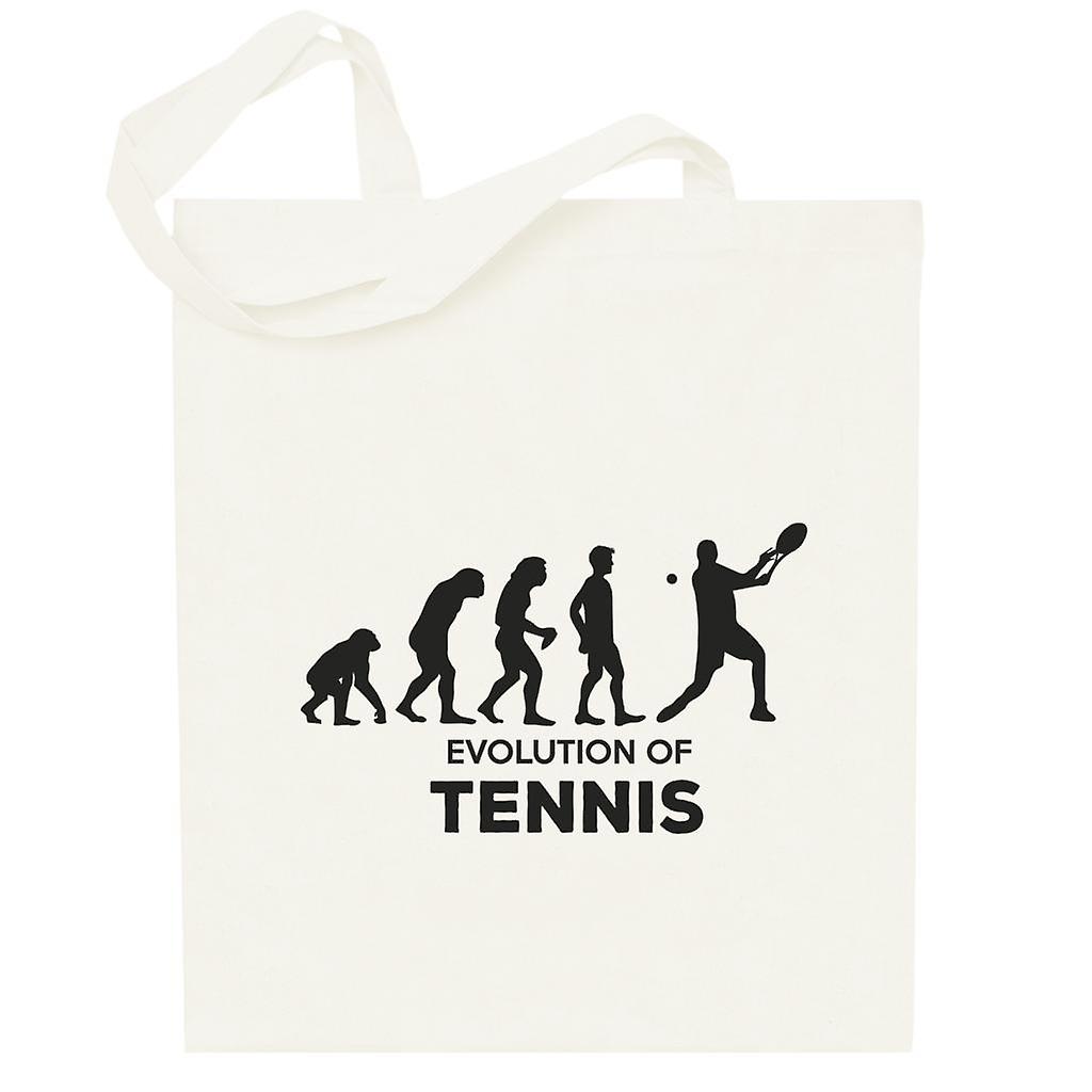 Evolution Of Tennis Totebag