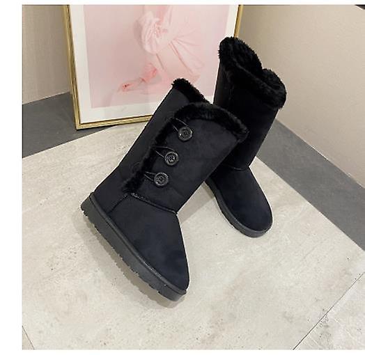 Women's Winter Snow Boots Large Size High-top Cotton Shoes