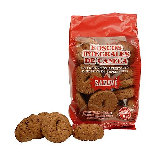 Organic whole cinnamon donuts 400 g (Cinnamon)