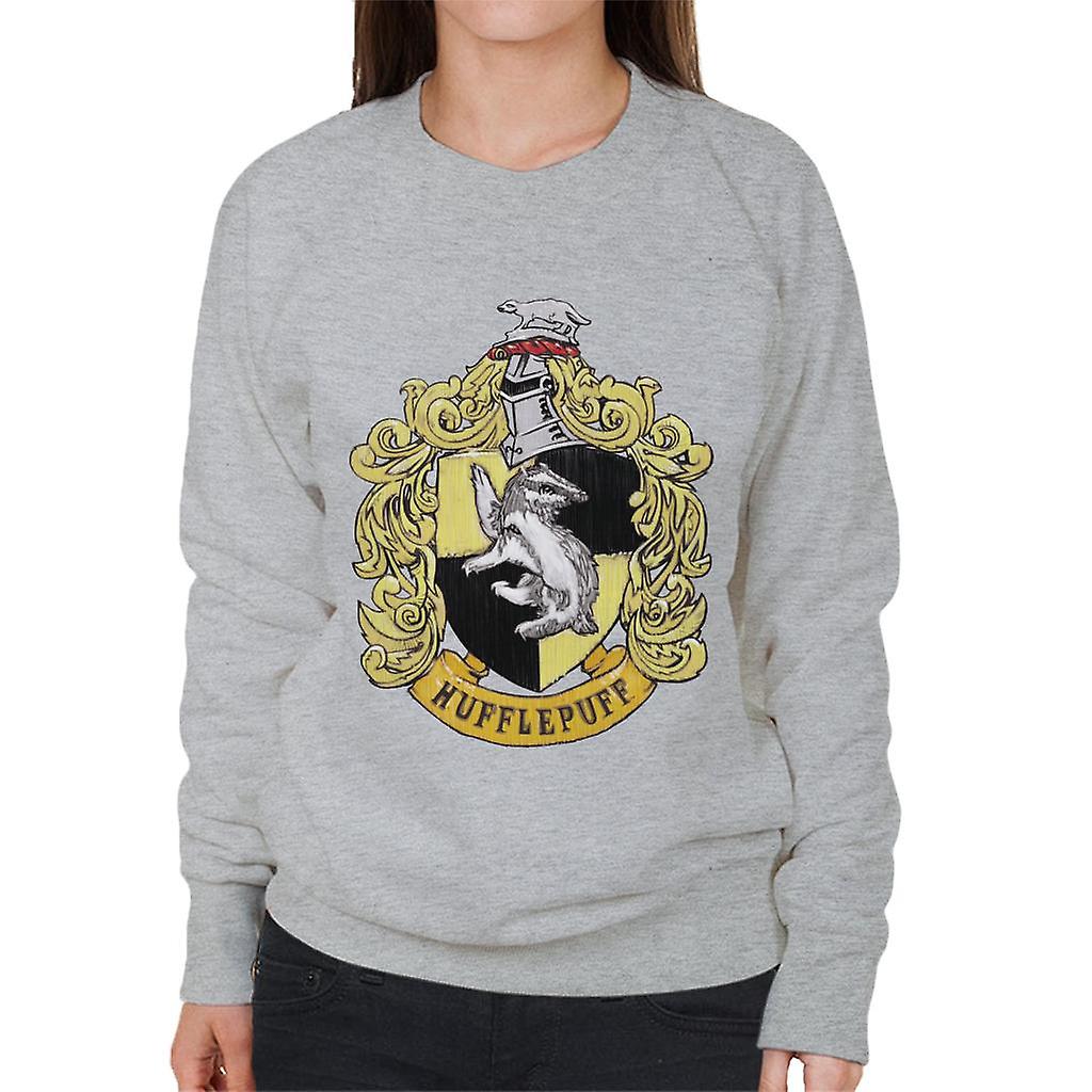 Harry Potter Hufflepuff House Crest Women's Sweatshirt
