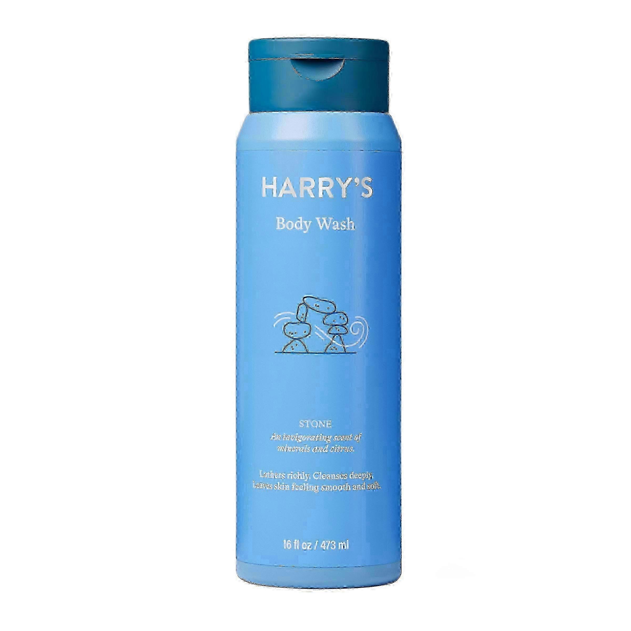 Harry's Men's Body Wash, Stone Scent With Minerals And Citrus, 16 Oz