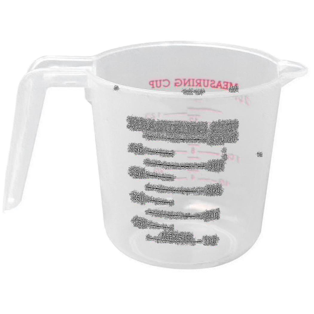 500ml Home Lab Measuring Jug Pitcher Plastic Handle Pour Spout Container