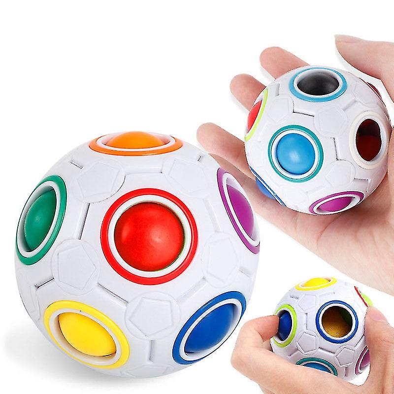 Rainbow mini magic puzzle ball