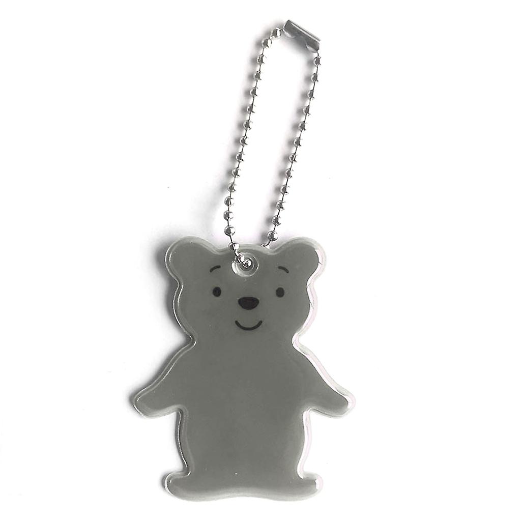 Safe Reflective Keychain For Bag Backpack Pendant Bear Ornaments Reflectors