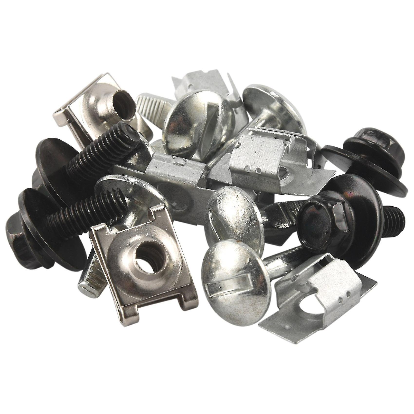 20 Pcs Engine Cover Fixing Fitting Clips Screws Kit For C5 407