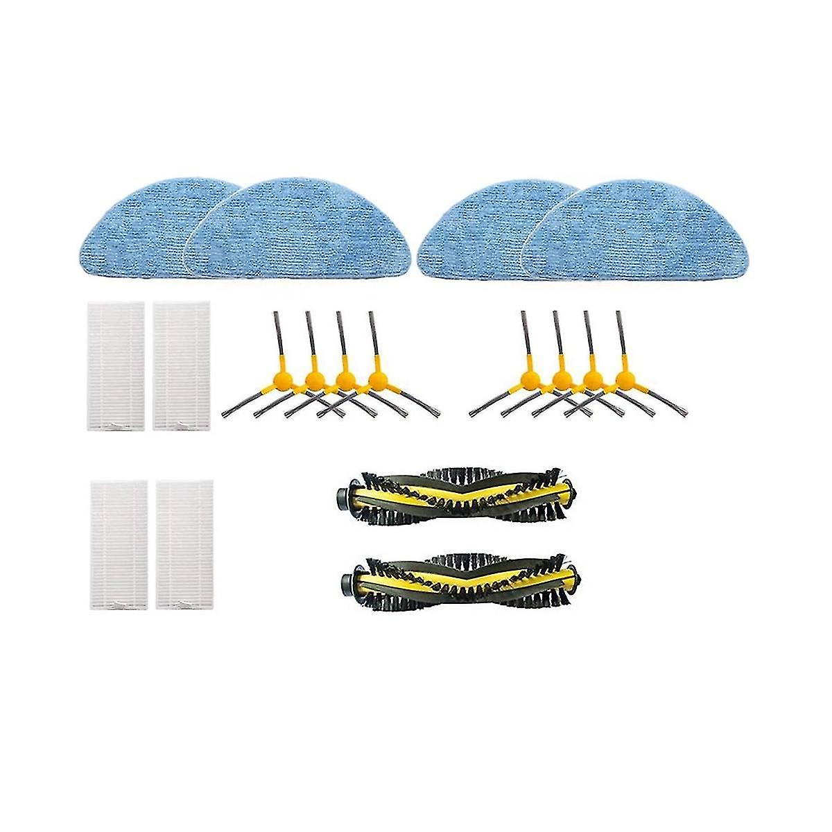 Roller Side Brush Filter For Exvac660 Vacuum Cleaner Accessories Cleaning Brushes Replacement