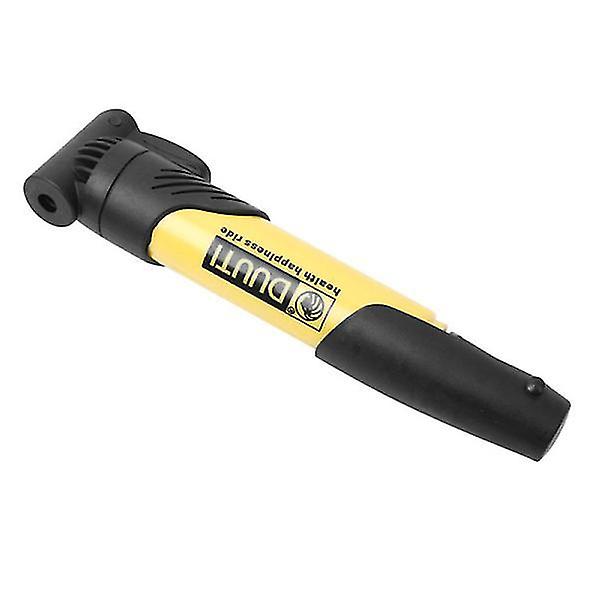 Ducati Mini Portable High Strength Plastic Air Pump Super Lightweight Air Inflator (yellow)