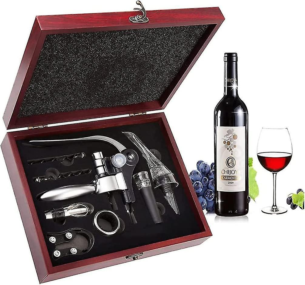 Corkscrew, 9-piece Rabbit Style Wine Corkscrew, Multi-function Manual Corkscrew With Exquisite Gift 