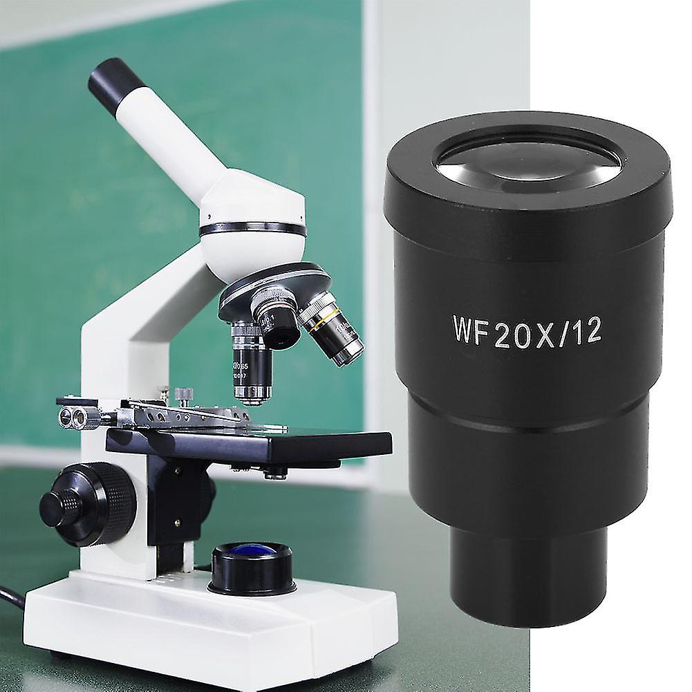 Wf20x/12mm Wide Angle High Eyepoint Optical Lens Scale Eyepiece For Stereo Microscope