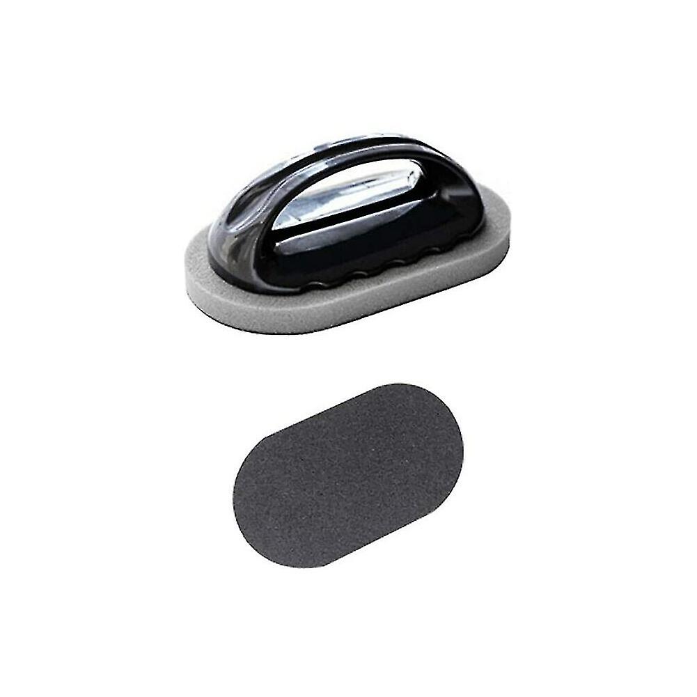 Multifunctional Nano Emery Sponge with Handle Tableware Cleaning Brush Kitchenware Rust Remove Tool for Kitchen Washing Scrubbing