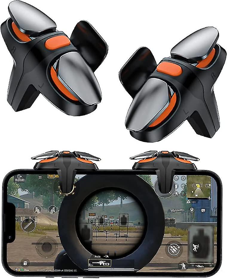 Pubg Mobile Trigger Game Controller 5-stufiger automatischer Hochfrequenz-Klick Schnellfeuer L1r1 Trigger Trigger Shoot Handy Gamepad Joystick für einen