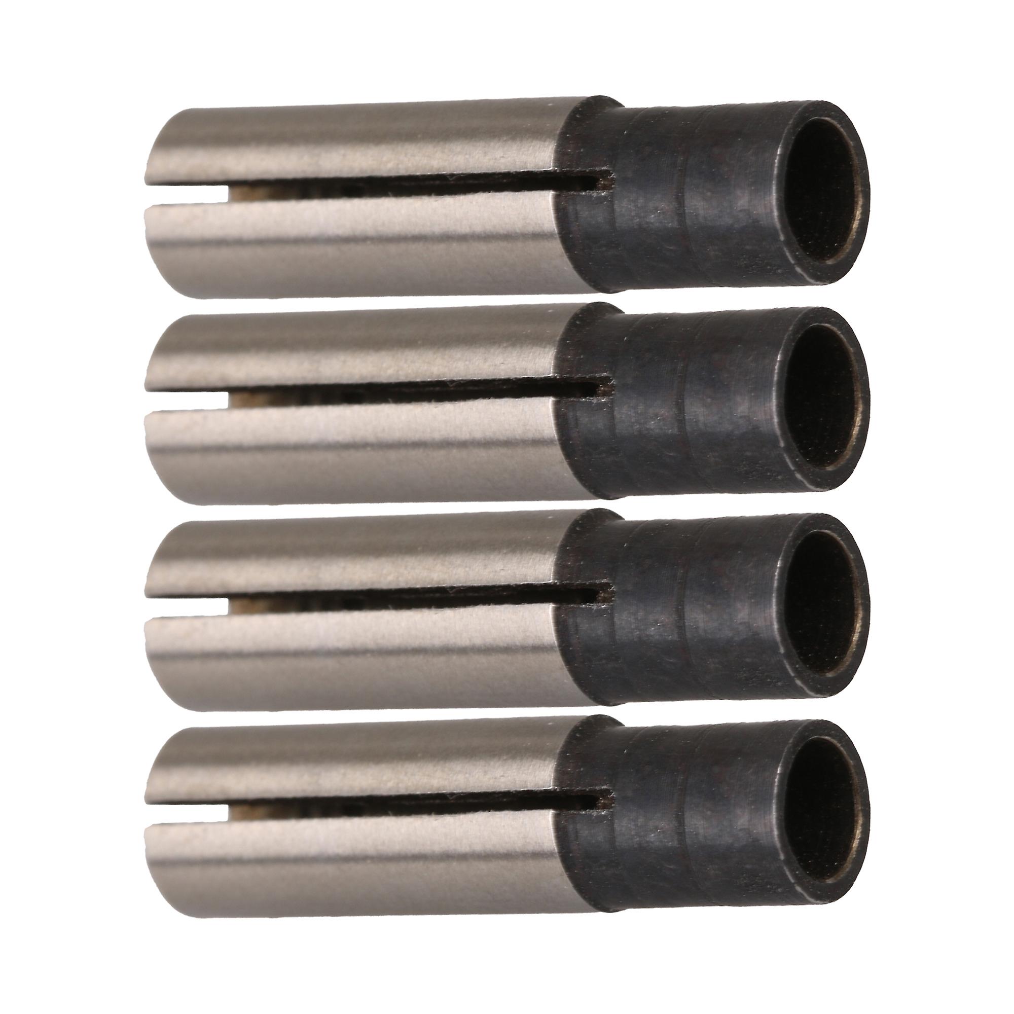 4 Pieces 1/4Inch to 1/8Inch Engraving Bit CNC Router Tool Adapter for Collet
