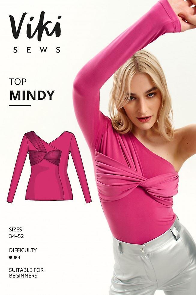 Vikisews Paper Sewing Pattern Mindy Top