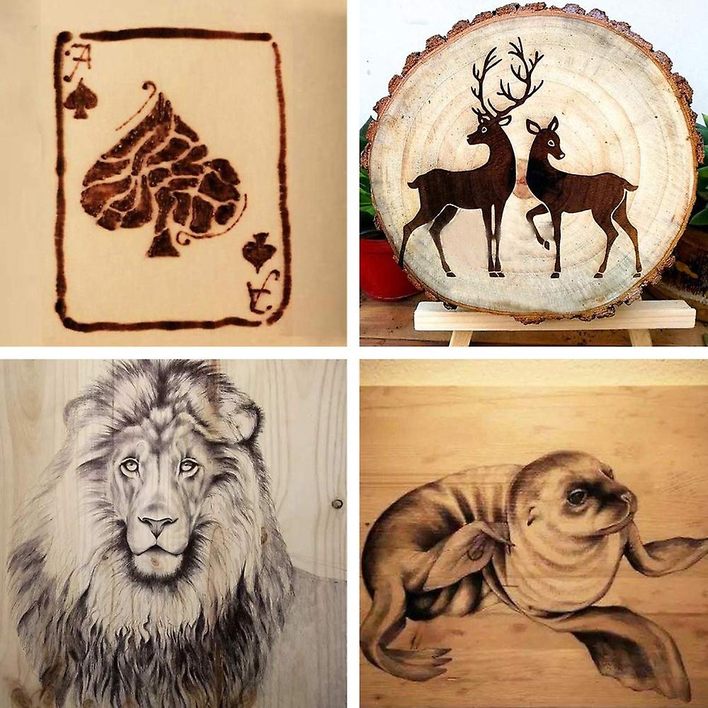 Wood Burning Soldering Iron Tool Adjustable Temperature Embossing Carving Tool