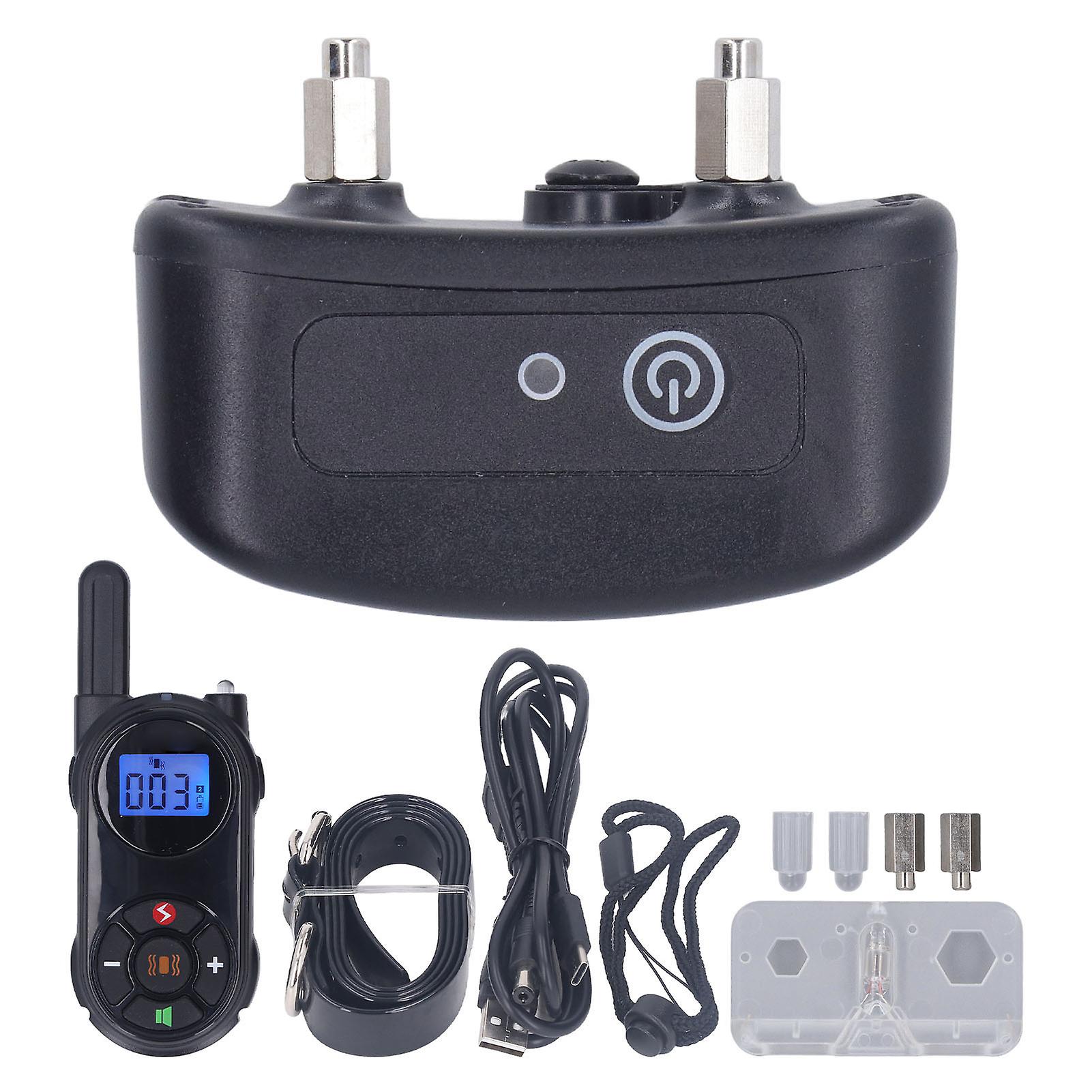 Remote-Controlled Waterproof Dog Training Collar with Beep & Vibration, 300m Range