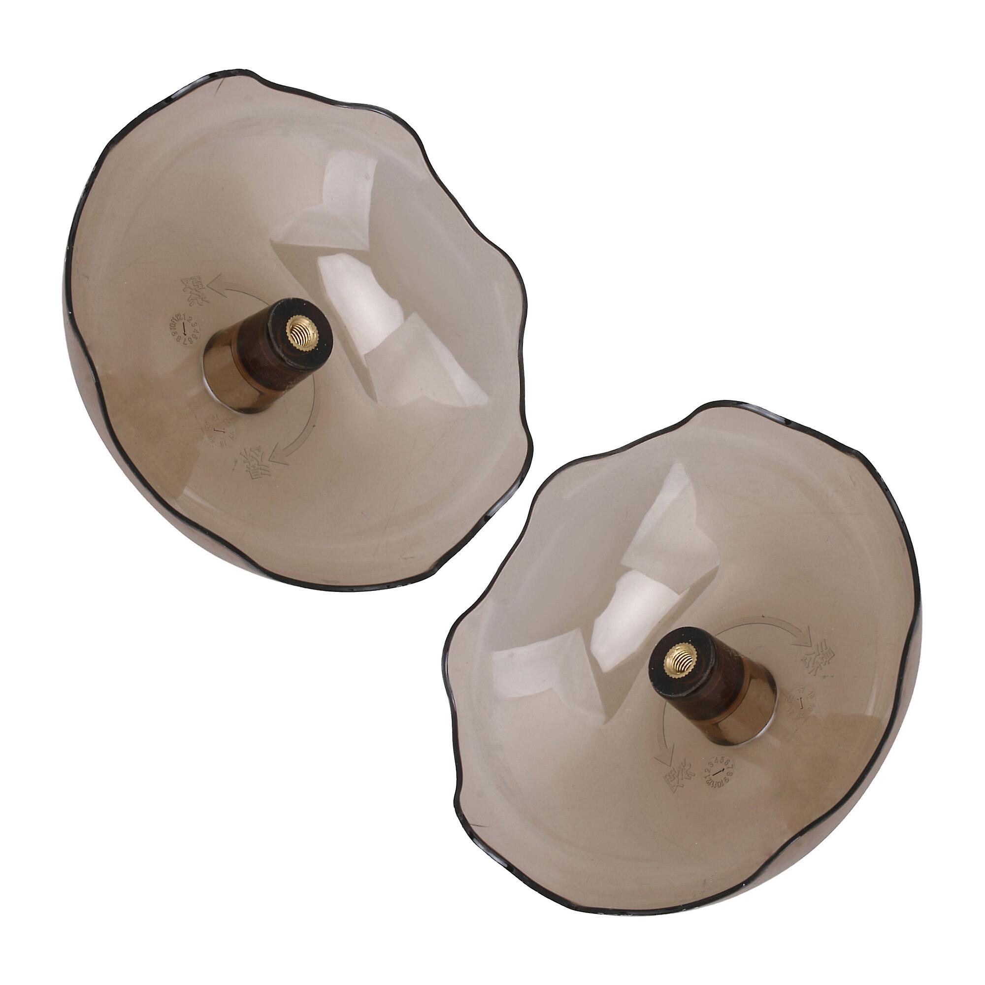 2 Pcs Transparent Hood Oil Collection Cup for Home 5mm Thread Diameter