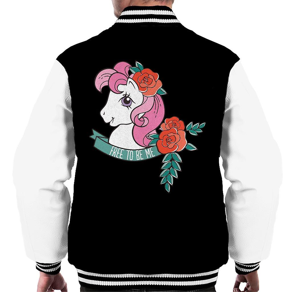 My Little Pony Free To Be Me Men's Varsity Jacket