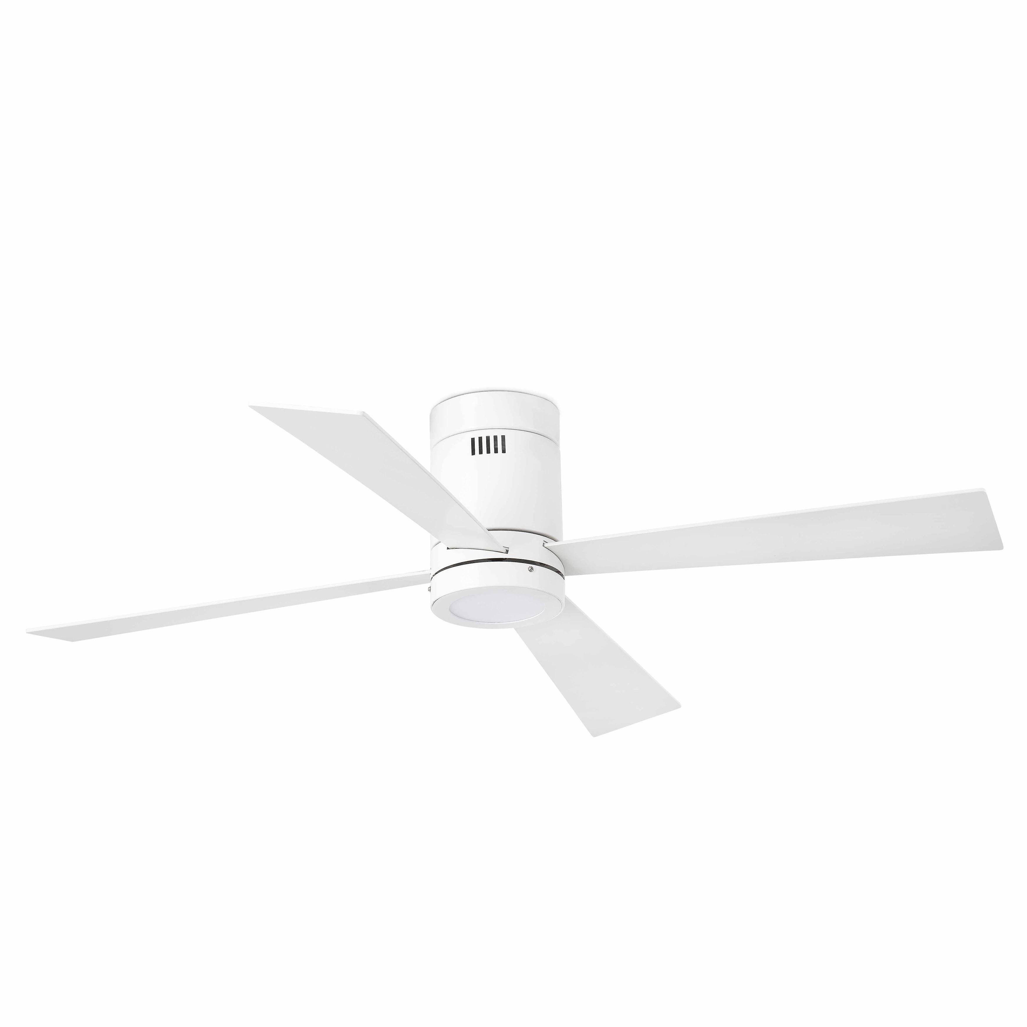 Faro Timor LED Large Ceiling Fan White, Maple