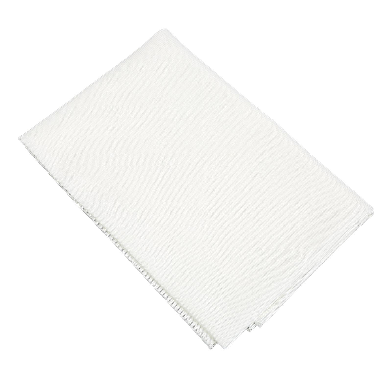 Speaker Grill Cloth Polyester Breathable Waterproof Dustproof Speaker Mesh Fabric ProtectorWhite 