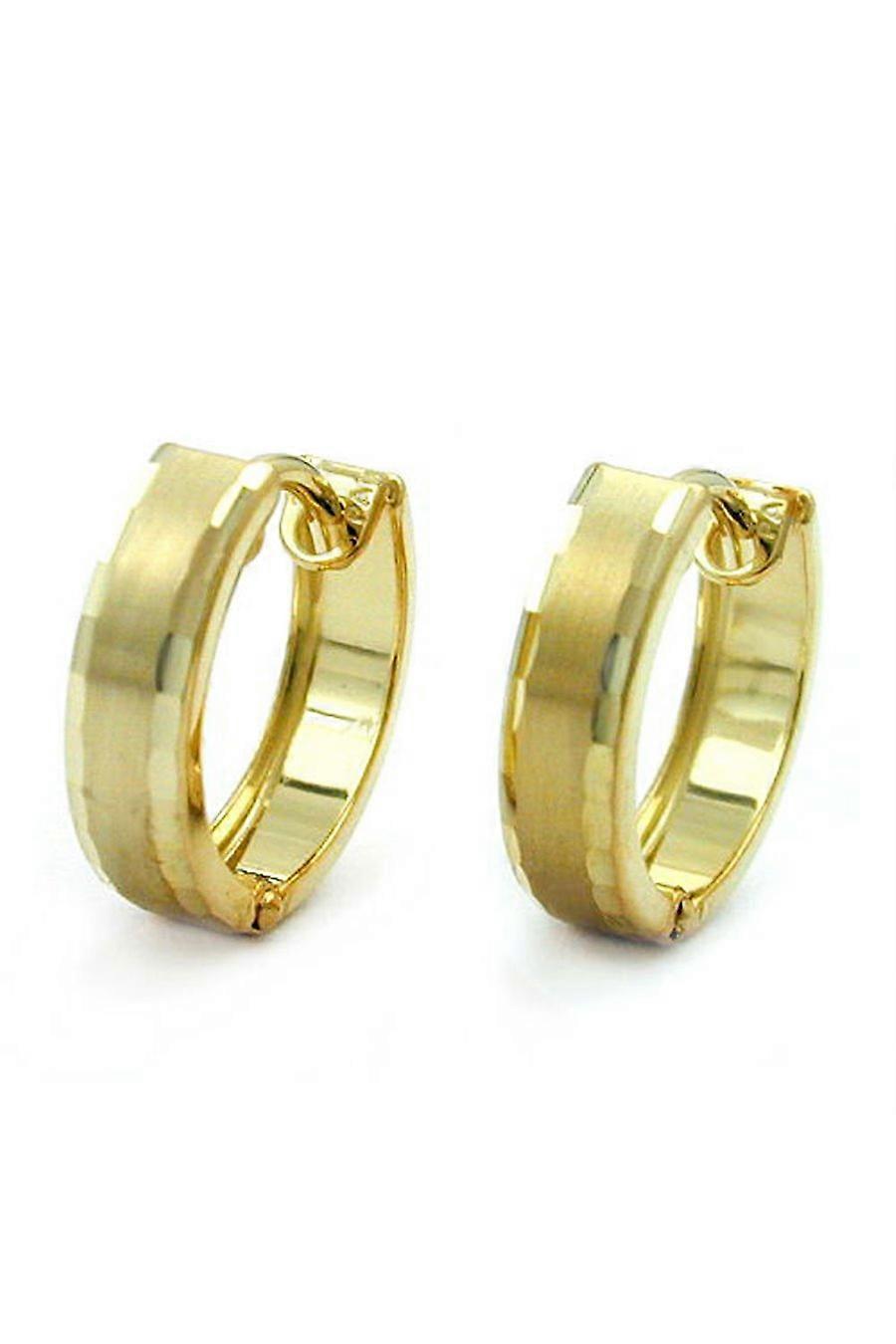 Earrings Hoop 12mm 9k Gold - Gl430592