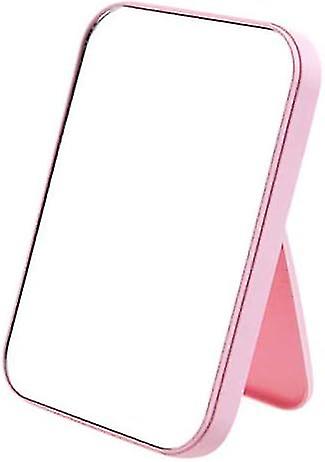 Desktop Makeup Mirror, Foldable Makeup Mirror Simple Portable Princess Mirror Square Mirror Lady Makeup Mirror