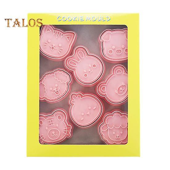 1 Set Biscuit Mold 3D No-Odor PP Helpful Bread Baking Baking Mould Stencils for Kid