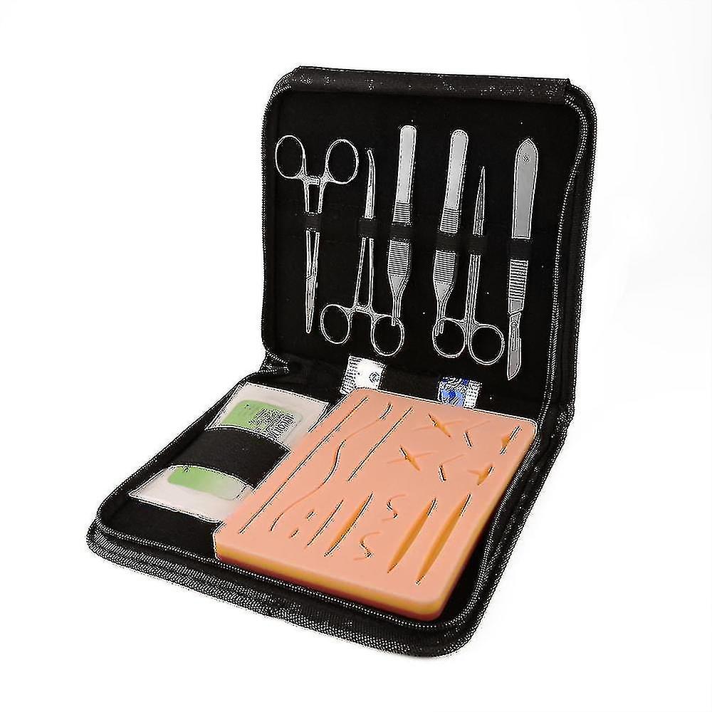 Suture Practice Kit Suture Skin Silicone Pad Complete Suture Practice Wank