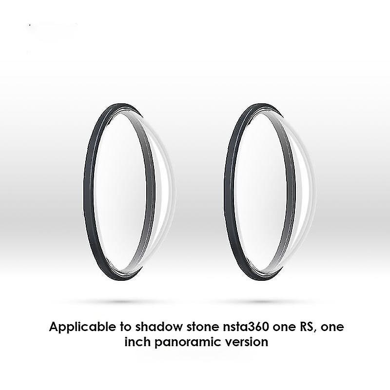 2023 Set of 2 Anti-Scratch For Insta360 Insta360 One Rs Adhesive Lens Protector Dual Lens 360 Mod Pr