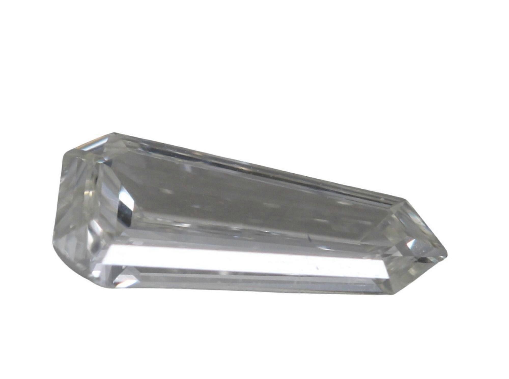Shield-Step Cut Natural Mined Loose Diamond (0.57 Ct,J Color,VS1 Clarity) GIA Certified