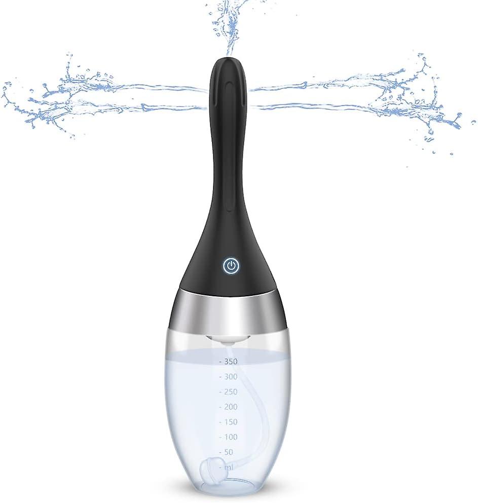 Automatic Electric Enema Bulb with 3 Speeds, Rechargeable Anti Bac