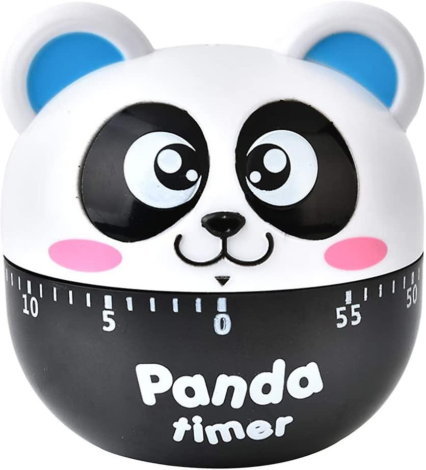 Kitchen Egg Timer Cute Classroom Timer Panda-shaped Mechanical Kitchen Baking Cooking Timer Reminder