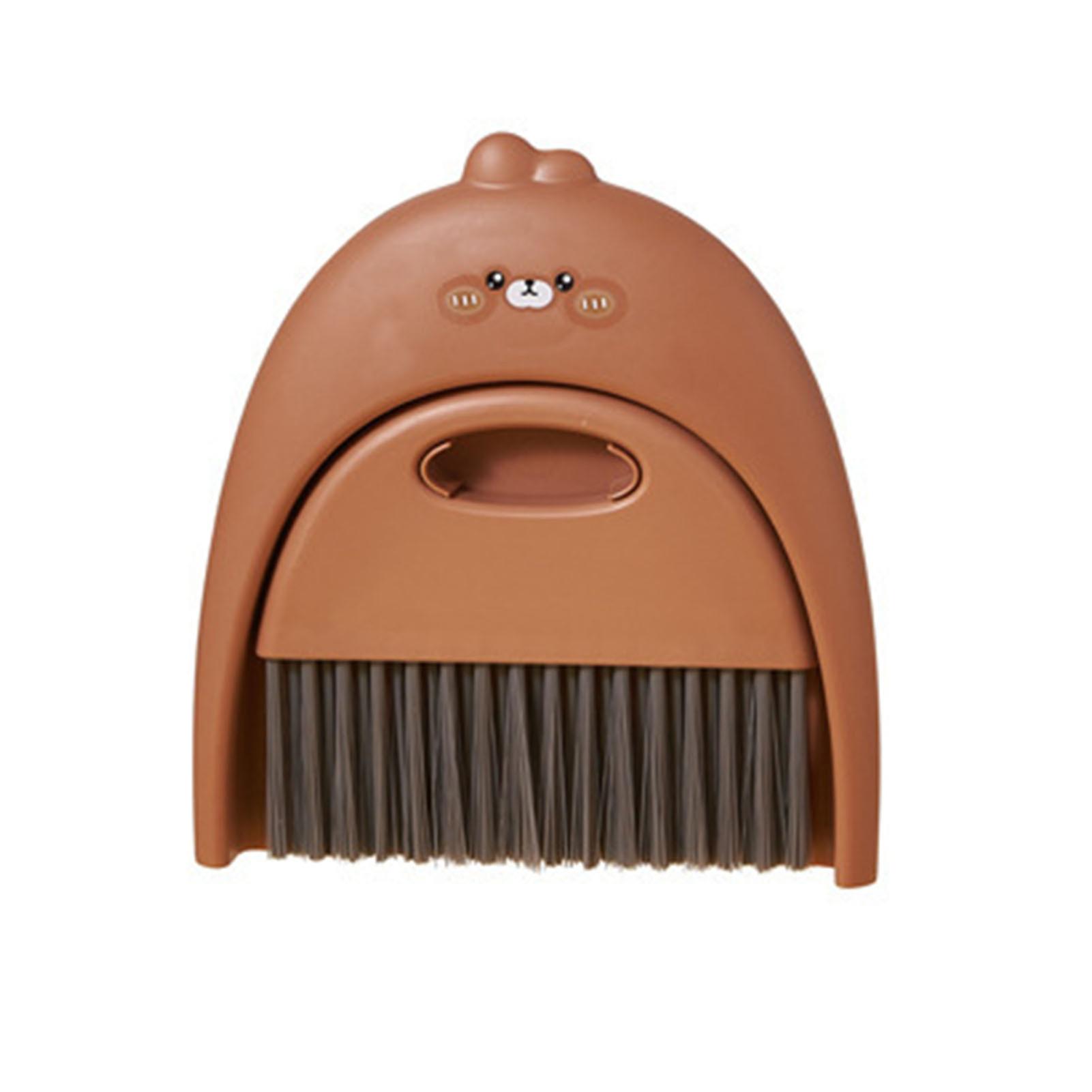Household Mini Dustpan Set Cartoon Pattern Multipurpose Dustpan Tool for Children