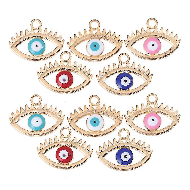 50pcs Evil Eye Charms