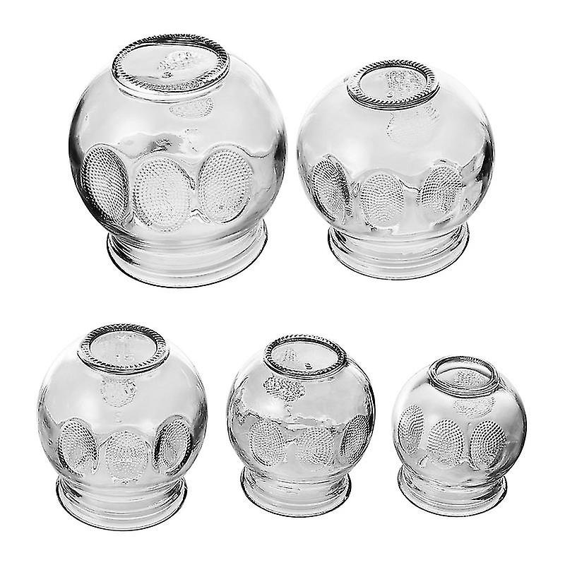 5pcs Glass Cupping