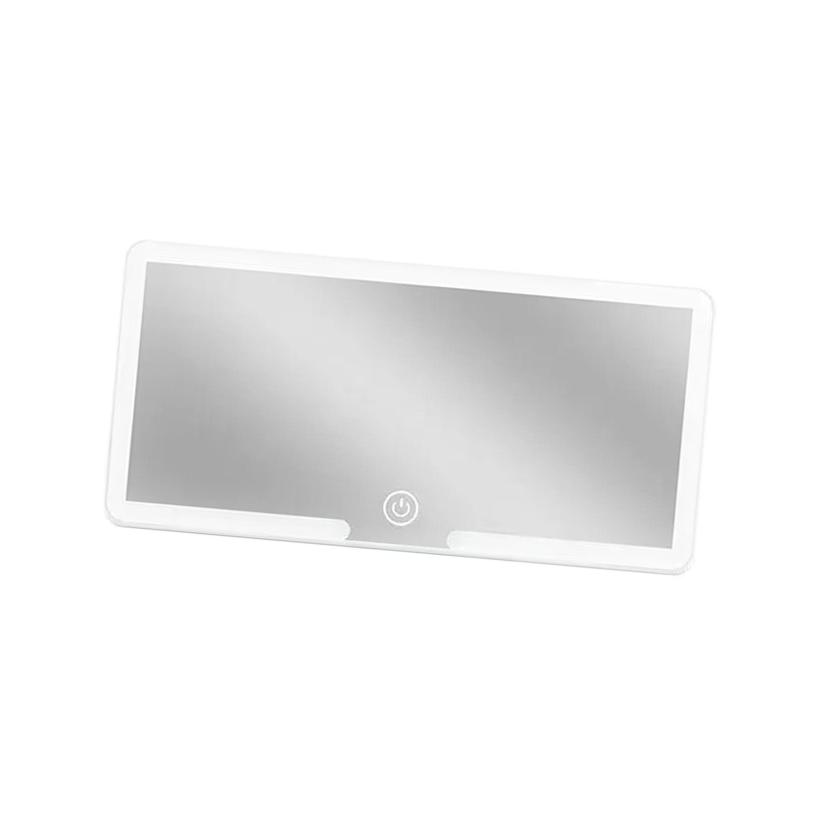 Generic Sun Visor Vanity Mirror Vehicle Dimmable Car Visor LED Makeup Mirror