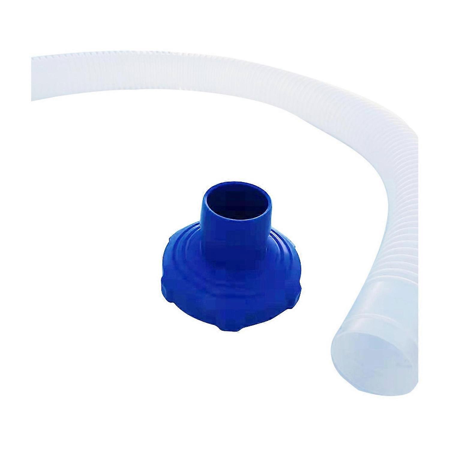 1 Set Pool Skimmer Hose Universal Ground Swimming Pool Purifier Pipe with Adapter Replacement Cleani